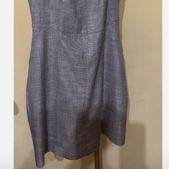 Stylish Office/Smart little grey dress- US 4/Small- - Picture 8 of 9
